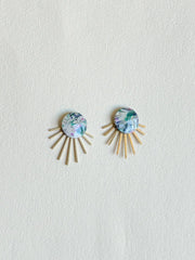 Mix dot med bagstykke i messing, stråle, fra Winther Design