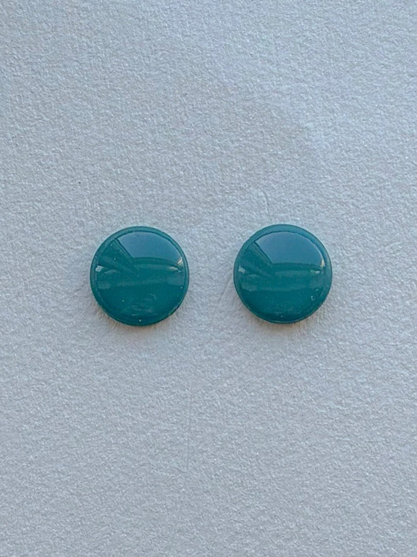 DOTS ørestikker i akryl, petroleum, fra Winther Design